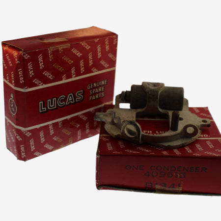 409613LU  BASEPLATE AND CONDENSER  LUCAS  NOS